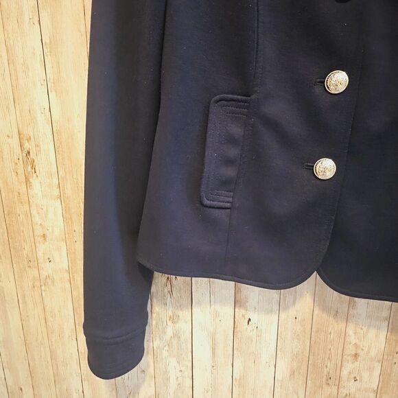 Tommy Hilfiger women's blazer jacket navy blue size 4 - Picture 4 of 9